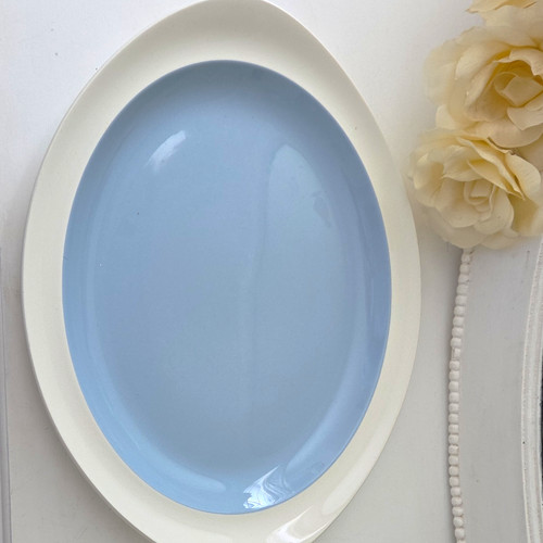 Wedgwood summer sky oval - sky,