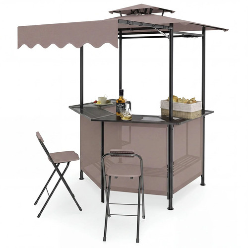 Piece patio bar set - 3,