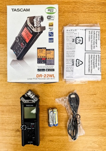 Tascam 22wl linear pcm - linear,