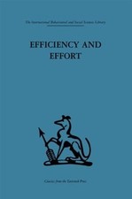 Efficiency and Effort -