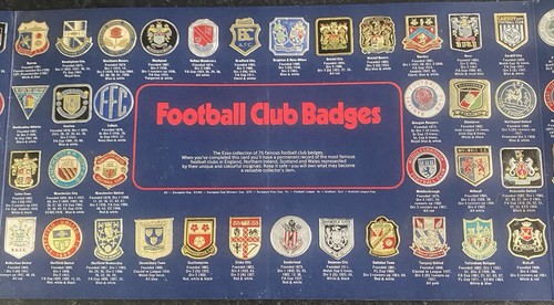 Esso football club badges - esso,