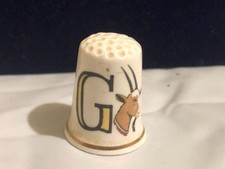 Fine Bone China Thimble G is