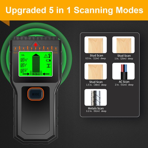 Electric detector wall - in,