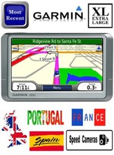GARMIN 200W 250W SAT NAV  2025 UK FRANCE SPAIN PORTUGAL MONACO ANDORRA B-SCREEN