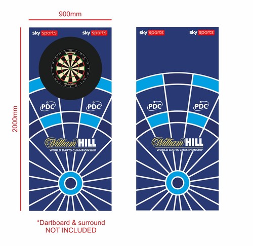 Dart board surround wall - dart,