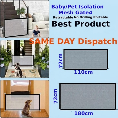 New retractable pet - new, gate