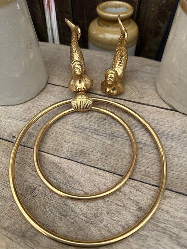 Lan bar mermaid gold - gold, towel
