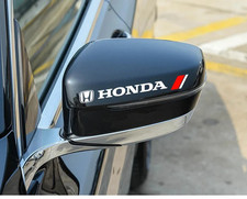 2 X  13cm White Honda Sport