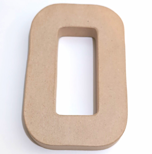 Cardboard craft shape - craft, letter