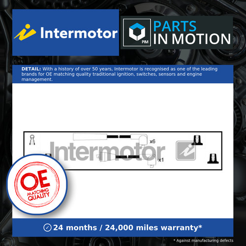 Leads ignition cables - cables, set