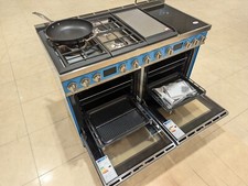Smeg Range Cooker Turquoise CPF120IGMPT Portofino Dual Fuel Ex Display