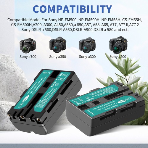 Fm500h battery charger - np-fm500h,