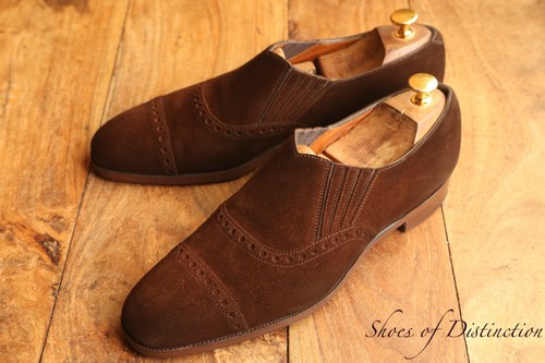 Edward green brown suede lazy - green,