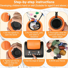 Upgraded Rock Tumbler Kit