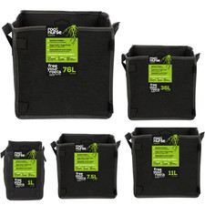 Square Fabric Plant Pots 1L–70L – Root Nurse Grow Bags for Garden & Hydroponics