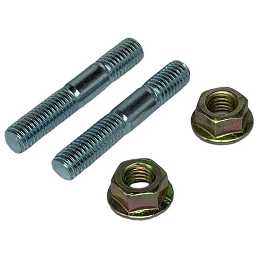 Muffler mounting studs and - mounting,