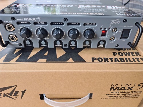 Peavey minimax 600 bass - peavey,