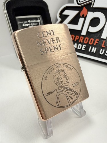Zippo solid copper lighter - zippo,