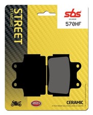 SBS 570HF REAR BRAKE PADS