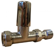 Terrier 15mm Chrome Straight