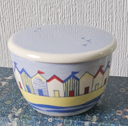 Poole pottery beach huts sugar - beach,