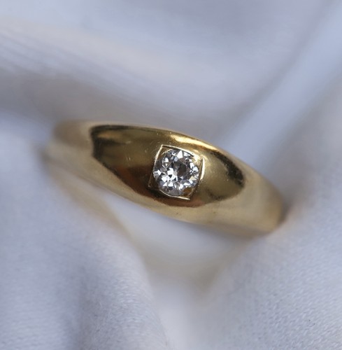 Vintage 18ct yellow gold - yellow,