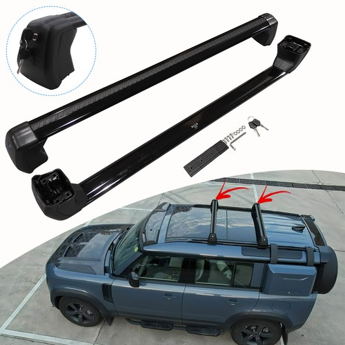 2pcs aluminium roof - rails, rack