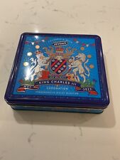 Mcvities Biscuit Tin: Celebrate King Charles III Coronation MAY 2023 (Empty)