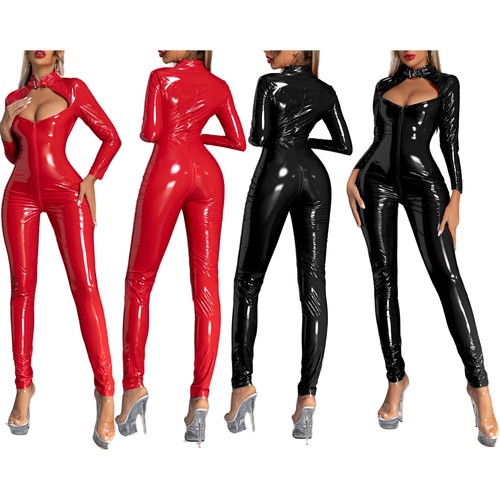 Women shiny pvc - pvc, leather