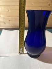 mid-century cobalt blue glass