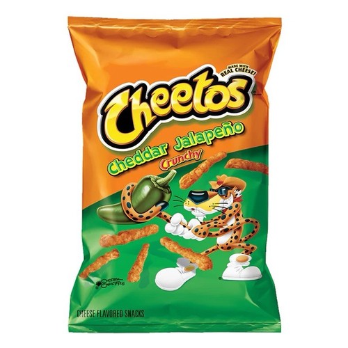 Cheetos crunchy jalapeno - cheetos,