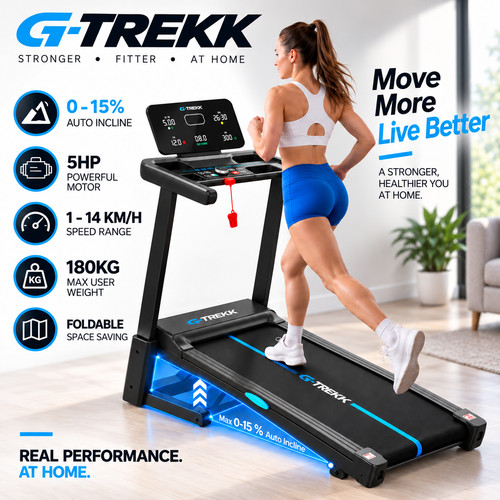Trekk treadmill auto - g-trekk,