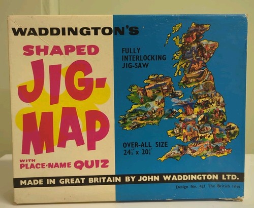 Vintage waddington jigsaw - vintage, waddington's