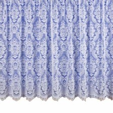 White net curtain heavy - white,