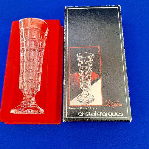 French crystal vase cristal - french,