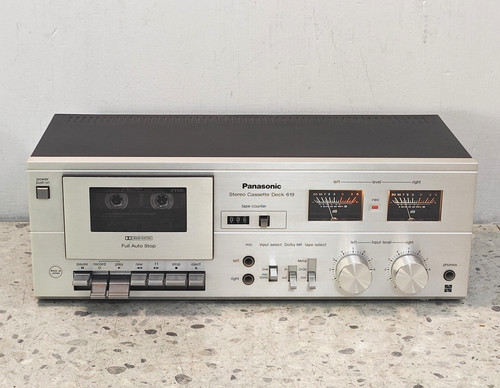 Panasonic 619 vintage fi - panasonic, hi-fi