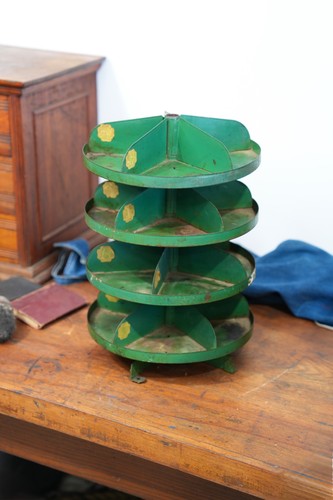 Antique rotating store counter - rotating,