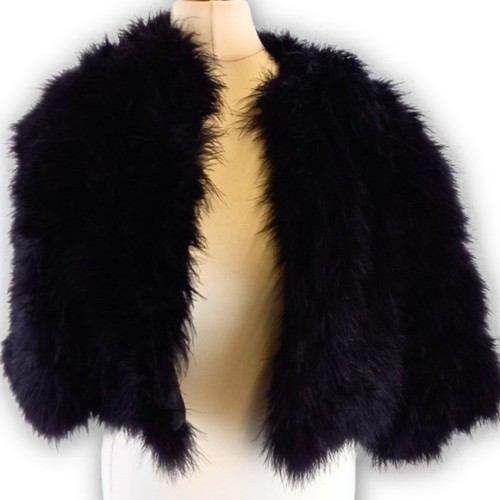 Vera mont feather bolero - vera,