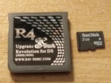 R4 Revolution Wifi Upgrade For Nintendo DS Cartridge/2gb Micro SD Card 