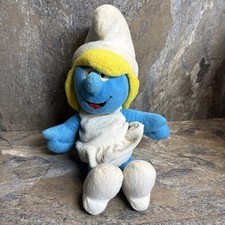 The Smurfs Smurfette 15" Plush Soft Toy 2011 Play By Play, vintage.  