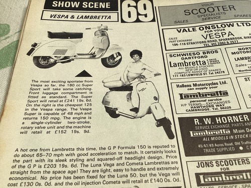 Vespa lambretta vega - vespa,