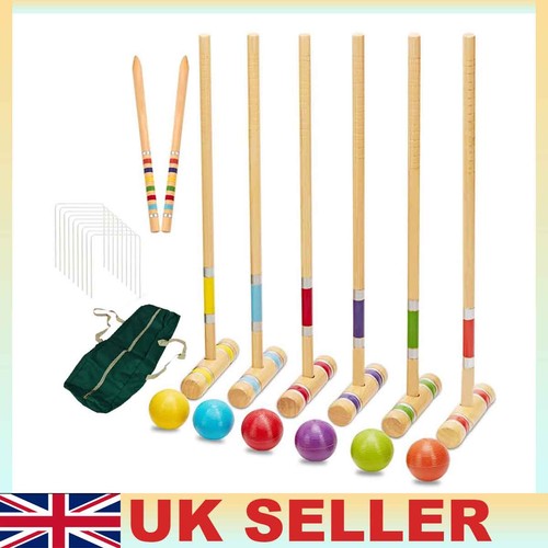 Portable six player croquet - portable,