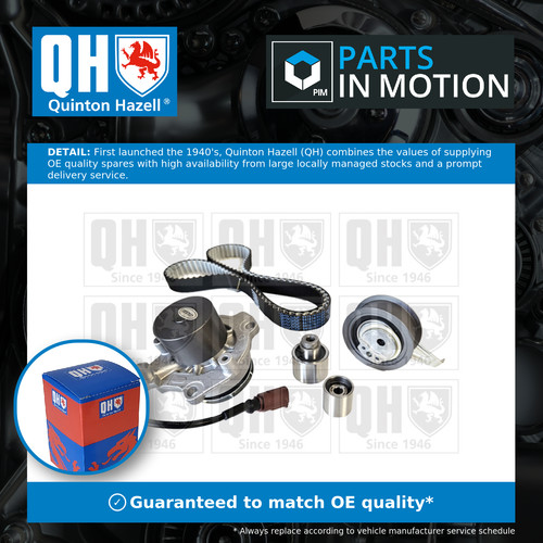 Timing belt water pump - belt, kit