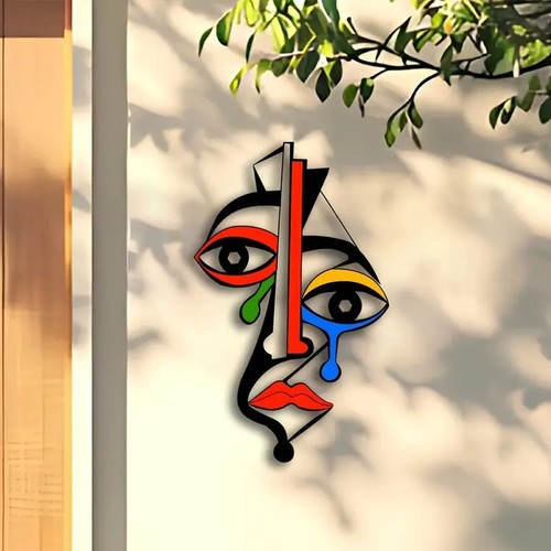 Picasso inspired metal - 1x, wall