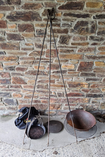 Kadai cooking bowl grill - cooking,