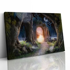 Enchanted Fairy Garden Canvas