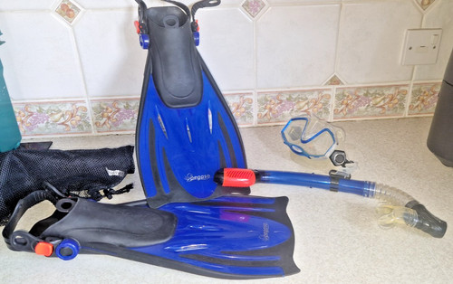 Pegaso snorkeling set - pegaso, blue