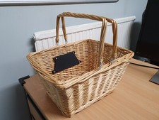 ETC Wicker Bike Shopping