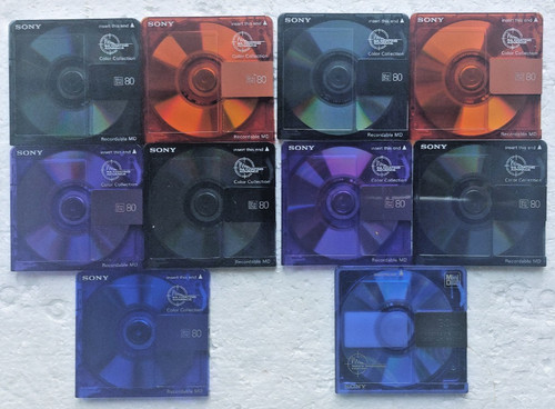 Sony minidiscs md80 - 10,