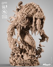 3D Printed 16K Resin Man-Thing